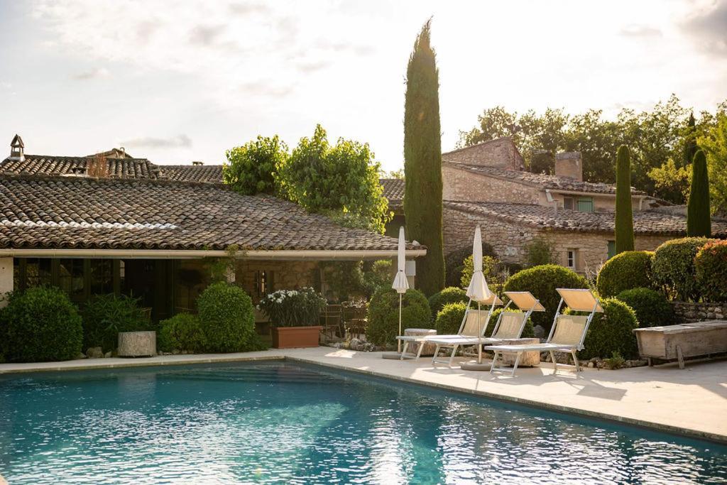 La Ferme De La Huppe Otel Gordes Dış mekan fotoğraf